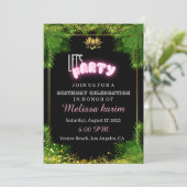 FÊTONS ! Invitation DE LA FÊTE D'ANNIVERSAIRE (Debout devant)