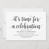 Fêtons, invitations du parti Engagement (Devant)