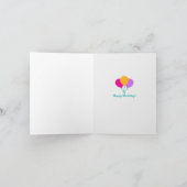 Fêtons-vous ! Carte d'anniversaire chiropratique (Intérieur)