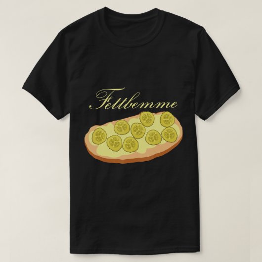 Fettbemme Oost-Duitsland Saksen DDR Larg T-shirt (Design voorkant)