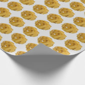Fettuccine Pasta Noodle Pattern for Food Lover Cadeaupapier (Hoek)