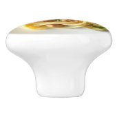 Fettuccini Alfredo Funny Food Keramische Knop (Zijkant)