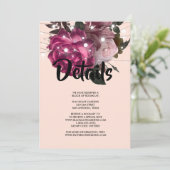 feu à cordes Fleur Bourgogne Invitation (Debout devant)
