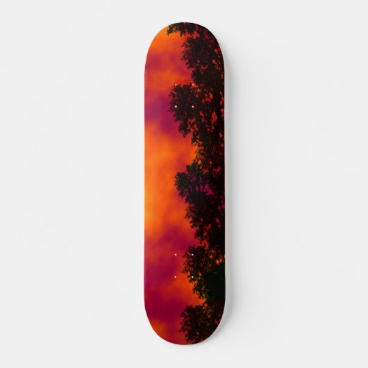 Feu dans le Sky Skateboard / Skateboard Deck (Devant)