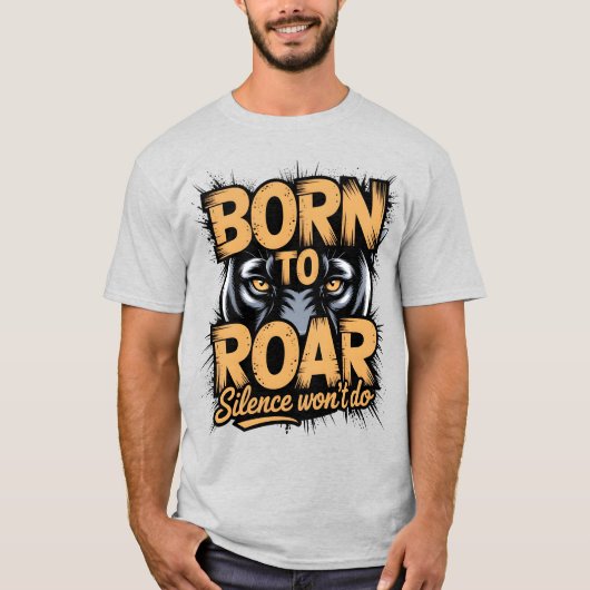 Feu dans les yeux Phoenix Inspirationnel T-shirt (Devant)