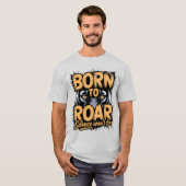 Feu dans les yeux Phoenix Inspirationnel T-shirt (Devant entier)