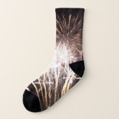 Feu d'artifice blanc et or I Fête patriotique (Gauche - extérieur)