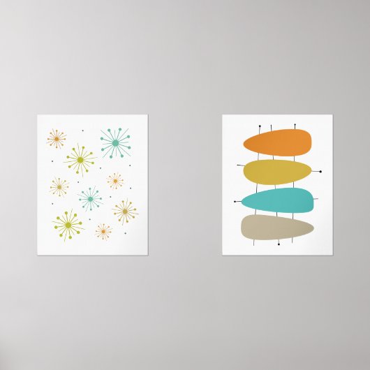 Feu d'artifice funky Cercles Abstraits milieu du s (Recto)