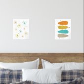 Feu d'artifice funky Cercles Abstraits milieu du s (Chambre à coucher)