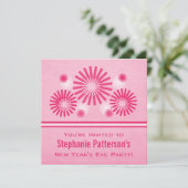 Feu d'artifice funky Invitation du réveillon du No (Debout devant)