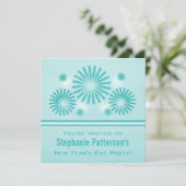Feu d'artifice funky Invitation du réveillon du No (Debout devant)
