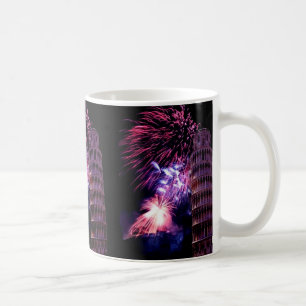 Feu d'artifice tour de Pise Mug