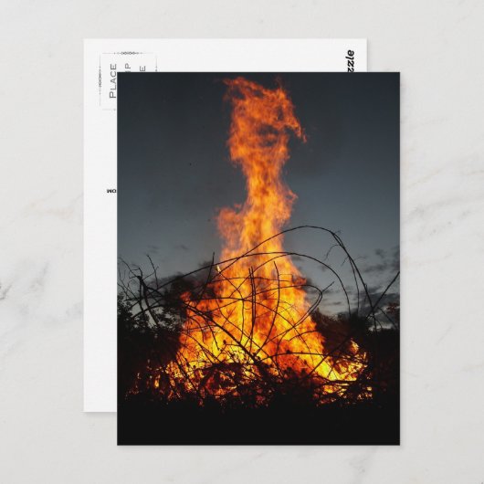 Feu de bonification sur cartes postales (Devant / Derrière)