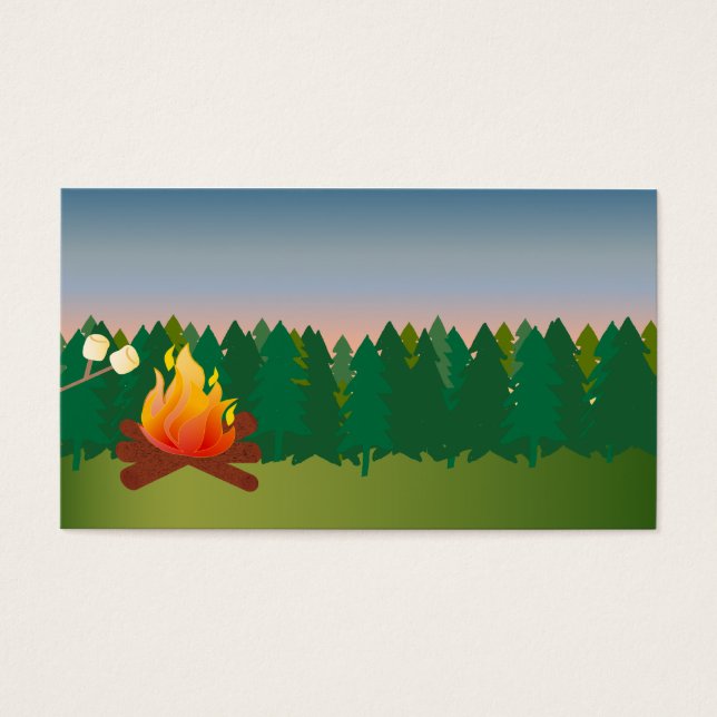 Feu de camp extérieur d'été (Devant)