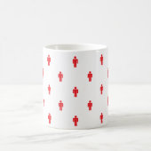 Feu de circulation Homme café Mug (Centre)