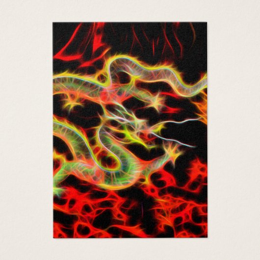 Feu de dragon sur Lucky Energy (Devant)