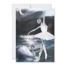 Feu de lune sur carte Swan Lake