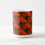 "Feu de marais" Conception abstraite Mug (Centre)