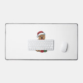 Feu de Noël Éclairage du chapeau de Noël Shar Pei (Clavier et souris)