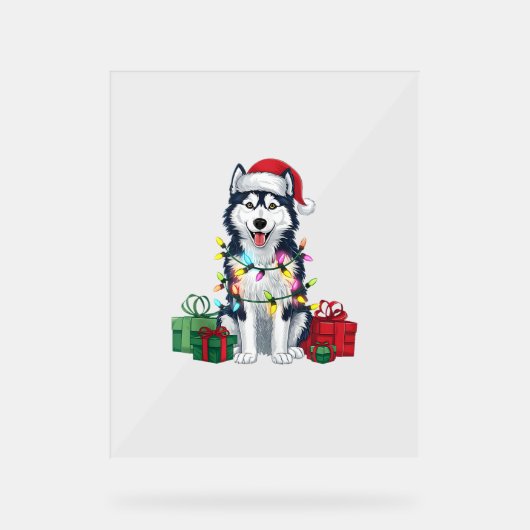 Feu de Noël Feu de Noël Chapeau de l'Alaska Chien  (Recto)