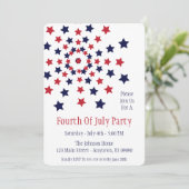 Feu D'Étoile Invitations Du 4 Juillet (Debout devant)