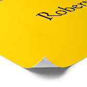 Feu Et Glace Avec Coucher De Soleil Orange Affiche (Coin)