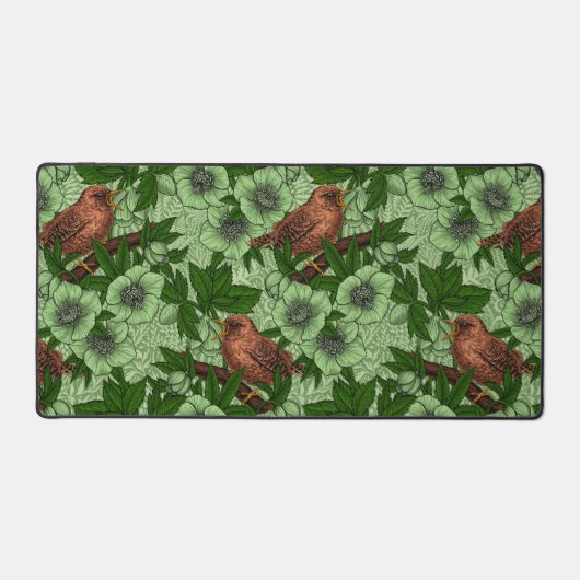 Feu et hellebore, vert clair (Recto)