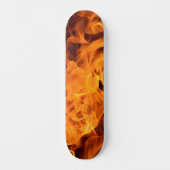 Feu ! Flames Skate Deck Skateboard ou Wall Art (Recto)
