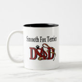 Feu Fox Terrier Papa Mug (Gauche)