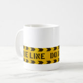 Feu ligne ne traverse pas bandes jaunes tasse de c (Devant gauche)