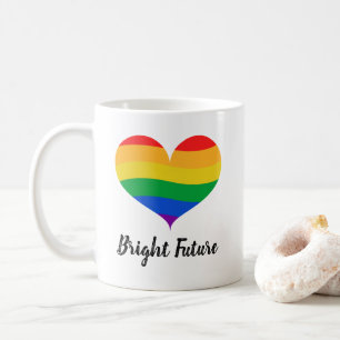 Feu lumineux LGBTQ Pride café Mug