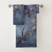 Feu nocturne violet de libellule (En situation)