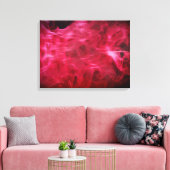 Feu rose chaud et toile de flamme (Insitu(Salon))