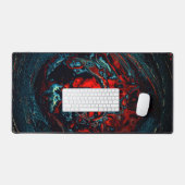 Feu rouge d'enfer océanique (Clavier et souris)
