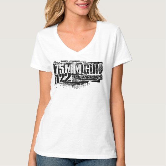 Feu T22 T-Shirt de 75 mm (Devant)