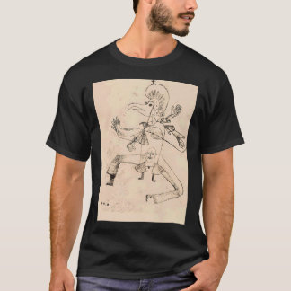 Feuer Clown I (Vuur Clown) Abstract ,expressionism T-shirt
