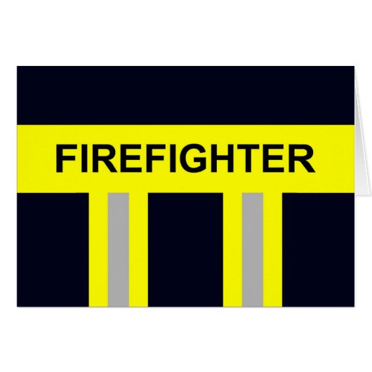 Feuerwehr Symbool Uniform Blau (Voorkant Horizontaal)
