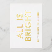 feuil élégant non photo feuil moderne carte de séj (Recto)