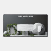 Feuillage architectural moderne brutaliste (Clavier et souris)