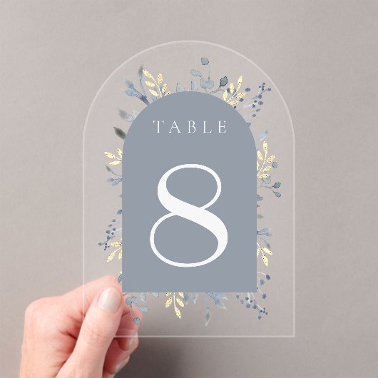 feuillage bleu numéro de table 8 (In situ (ordinateur de poche))