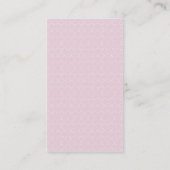 feuillage carte de visite élégant (Dos)