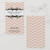 feuillage carte de visite élégant (Devant / Derrière)