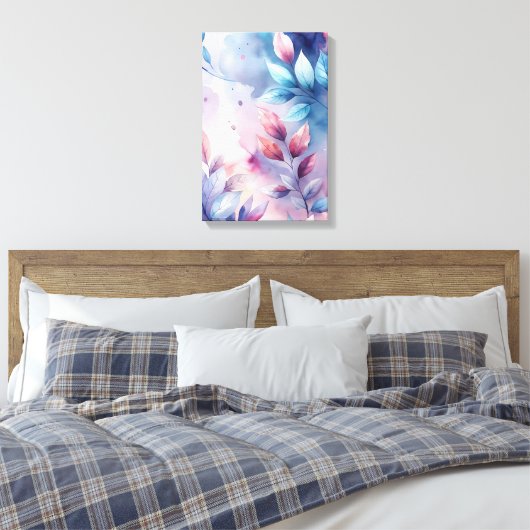 Feuillage éthéré : Impression Chuchotement Pastel (Insitu(Chambre))