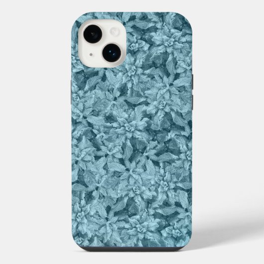 Feuillage glacial frais-Turquoise (Verso)