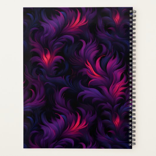 Feuillage rouge, pourpre et noir (Dos)