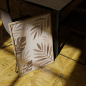 Feuillage tropical - Poster Japandi Poster-Minimal