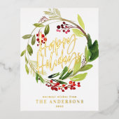 feuillage vert élégant non feuille photo vacances  (Recto)