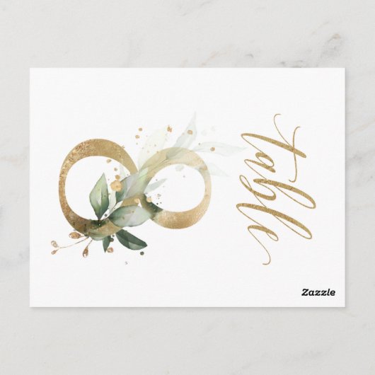 Feuillage vert et or, Table 8, Numéro de table (Dos)