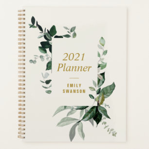 feuillage vert planificateur 2021