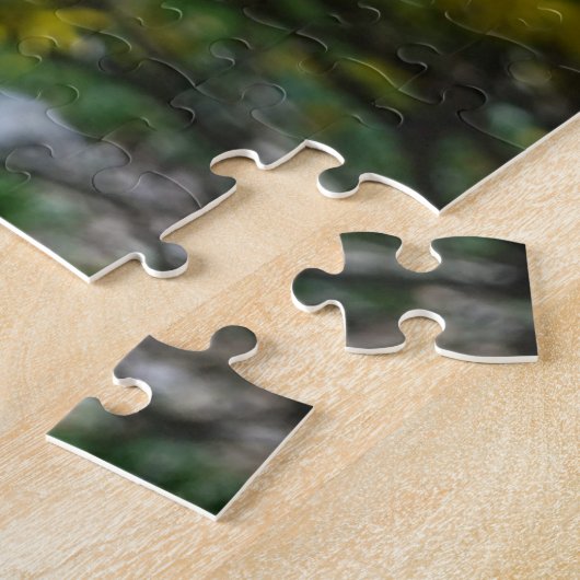 feuillage vert puzzle (Côté)